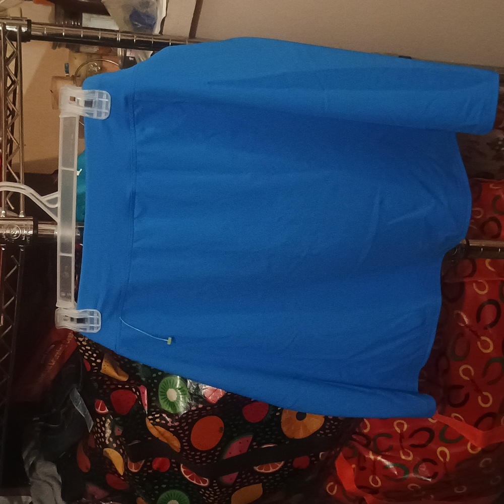 Lands' End Women XL Blue Swim Cover Skirt Swimwear - Picture 2 of 13